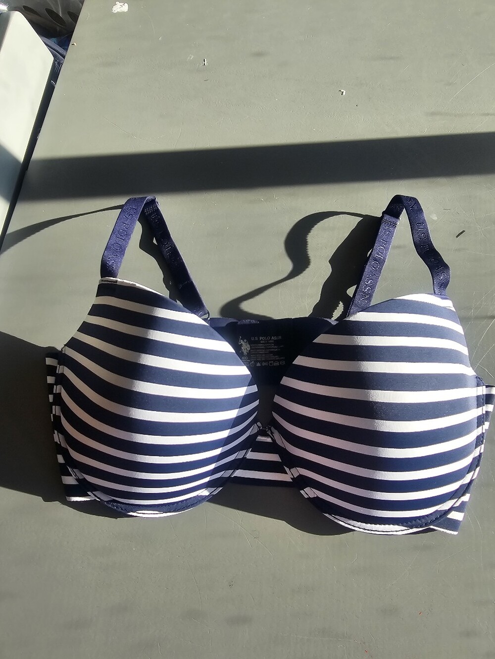 Womens Us Polo Under Wire Push Up Bra Sz 40 D